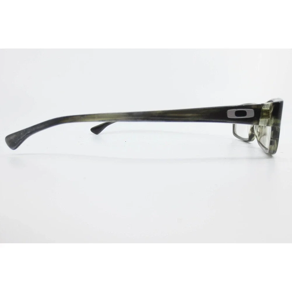 Oakley Servo Eyeglass Frames Olive Smoke Woodgrain Rectangular 53-16-140 Mens